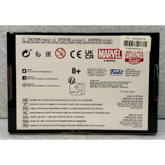 Marvel‎ Black Panther Wakanda Forever Collector Corps Funko Pop Mystery Box NIB - Picture 4 of 6